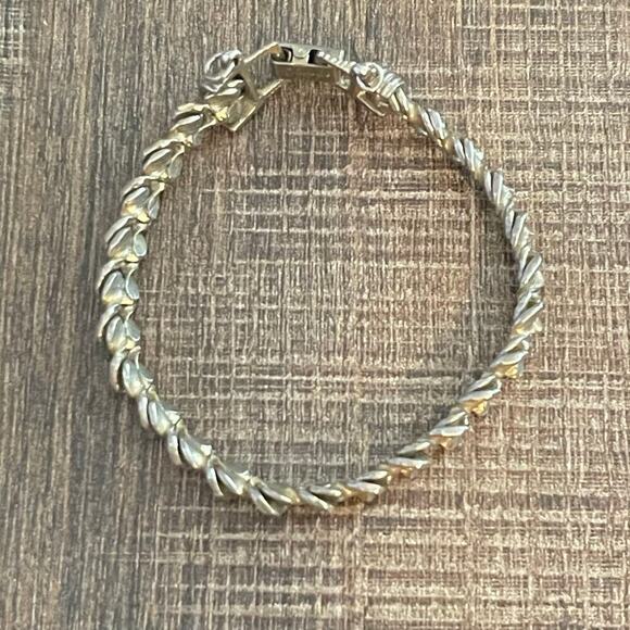 Unbranded Jewelry - Vintage Antique Silver Silvertone Bracelet